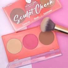 Paleta De Contorno Iluminador E Blush - Forever You Festa Junina - 502 Contour Palette - Visão 3