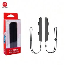 TOPWOLF Switch Joy-Con Handle Lanyard Wholesale Price Multi-Color Optional Joycon Game Accessory Cute Size - Black - View 12
