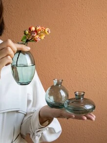 1/3 件复古玻璃花瓶 3 件套、花瓶、花瓶、花瓶、花瓶、花瓶、装饰花瓶、玻璃花瓶、装饰花瓶、大花瓶、玻璃花瓶、花瓶、花束花瓶、玻璃花瓶、陶瓷花瓶、装饰花瓶、玻璃花瓶、小花瓶、简约花瓶、透明花瓶、家居装饰花瓶、小花瓶、餐桌装饰花瓶、迷你花瓶，适用于家庭、办公室、婚礼、派对餐桌装饰（不含鲜花）房间装饰 - 綠色 - 查看 2