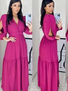 Women Dresses - Rosa Roja - Ver 2