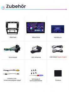 Junsun Android 12 Car Radio Stereo For Skoda Octavia 2008 2009 2010 2011 2012 2013 Built-In CP Android Auto 10 Inch Touch Screen 2GB RAM 64GB ROM With GPS Navigation DSP