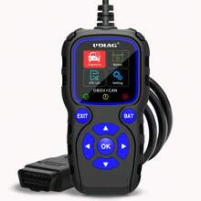 udiag UDIAG CR720 Car Code Reader, OBD2 Car Code Scanner Battery Voltage Tester Engine Fault Code Scan Tool, EOBD+CAN Charging Tester Check Engine Light Diagnostic Tool For OBDII/EOBD Protocol Cars