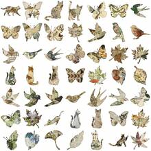 Gói 50 miếng dán hình bóng cổ điển | Miếng dán phương Tây, Miếng dán chất lượng cao cho sổ lưu niệm, Miếng dán Graffiti, Nhật ký, Máy tính xách tay, Cản, Ván trượt, Bình nước, Máy tính, Phim hoạt hình, Mũ bảo hiểm, Miếng dán ô tô, Miếng dán có thể mang lại nhiều niềm vui cho cuộc sống của bạn, Quà tặng hoàn hảo cho - Nhiều màu - Xem 3