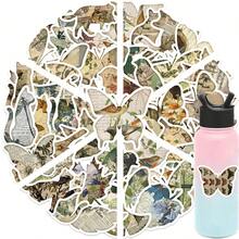 Gói 50 miếng dán hình bóng cổ điển | Miếng dán phương Tây, Miếng dán chất lượng cao cho sổ lưu niệm, Miếng dán Graffiti, Nhật ký, Máy tính xách tay, Cản, Ván trượt, Bình nước, Máy tính, Phim hoạt hình, Mũ bảo hiểm, Miếng dán ô tô, Miếng dán có thể mang lại nhiều niềm vui cho cuộc sống của bạn, Quà tặng hoàn hảo cho - Nhiều màu - Xem 1