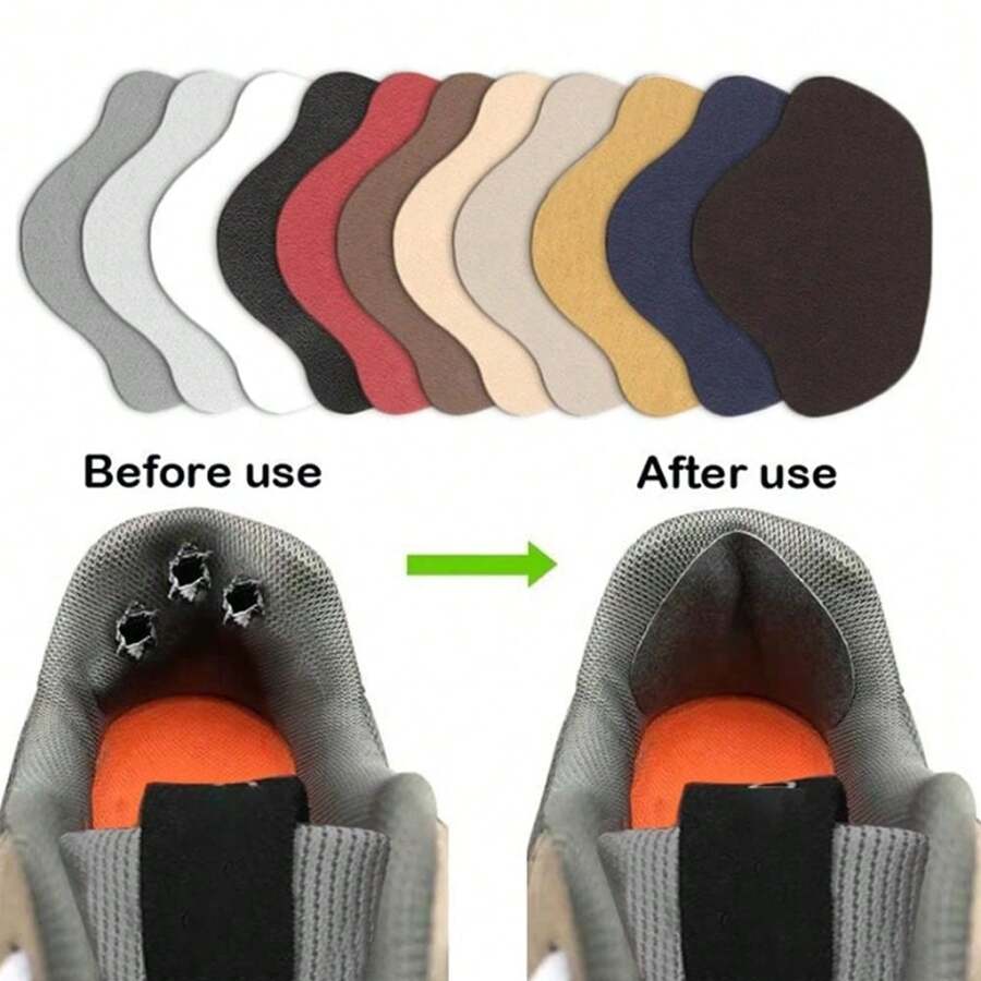 Sports Shoe Hole Repair Kit Self Adhesive Sports Shoe Heel Protector Sports Shoe Hole Repair Kit Self Adhesive Sports Shoe Heel Protector