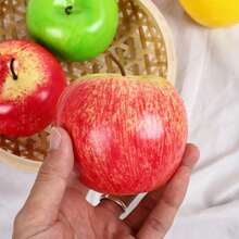 1 件仿真苹果水果展示道具 - 紅色 - 查看 1