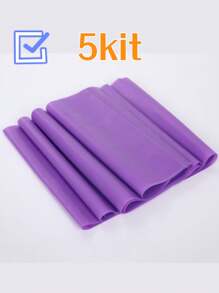 5 Thera Band 1.5 Meter Elastic Band For Multifunctional Exercises Promotion - 紫色 - 查看 1