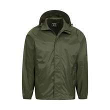 Mountain Warehouse Mens Pakka II Waterproof Jacket (Grey) - Grey - View 1