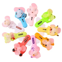 5 Piezas Ventilador Portátil Pequeño En Forma Figuras Animadas Ventilador De Mano - Multicolor - Ver 2