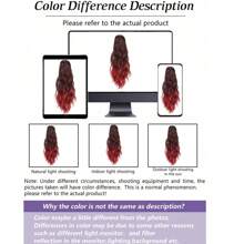 Synthetic High Temperature Heat Resistant Claw Clip-On Ponytail Extension 18 Inch Water Wave Ponytail For Women Natural Summer Promotion Hot