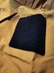 Alpha Camp Men's Zip-Up Color Block Hooded Windproof Casual Outdoor Jacket - Bronze - View 5