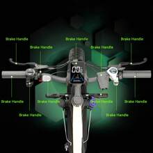 Boombike Zeegr F1pro Dual Motor 2000W Electric Bike For Adults 35MPH 80 Miles - 卡其色 - 查看 9