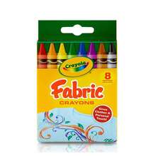 One,  8-Color Washable Crayons Can Be Used To Paint On Clothing Without Losing Color - Multicolor - View 7