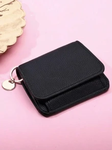 NYXIA Carteira de Couro PU com Vários Porta-Cartões, Bloqueio RFID, Porta-Cartões de Crédito com Design de Chaveiro e Moeda para Uso Diário, Carteira Pequena para Mulher, Bolsa, Carteira Pequena - Multicolorido - Visão 13