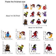 1 set/2 piezas. ¡Pegatina estática de pequeños fantasmas monstruosos! Adecuado para el diseño de la casa de Halloween, el diseño de la escena de Set de roles, las fotos diarias de redes sociales y otras escenas. - Multicolor - Ver 3