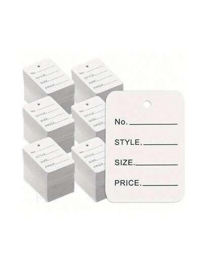 Cartellini prezzo scritti a mano, adatti per vari biglietti dei prezzi per abbigliamento, scarpe, cappelli, gioielli