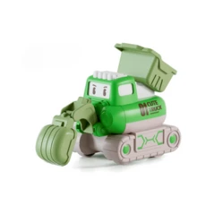 Push And Go Friction Powered Construction Vehicles - Excavator, Steamroller, Toy Cars For Kids - Multicolor - View 10