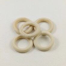 60入組/套30mm天然木圓圈工藝品-木質環和吊墜珠寶DIY製作材料 - 一包 - 查看 14