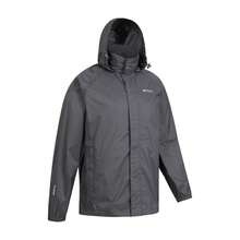 Mountain Warehouse Mens Pakka II Waterproof Jacket (Grey) - Grey - View 5