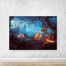 Decorative Cover For Sublimated Rectangular Panel Party And Birthday Decoration Various Themes Adult Children Halloween Macabre Fantasy Party - 矩形面板643 - 查看 2