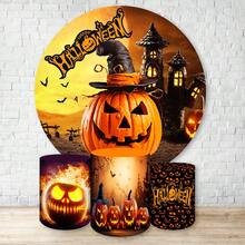 Decorative Covers Kit For Round Panel + Trio Sublimated Cylinder Covers Party And Birthday Decoration Various Themes Adult Children Halloween Macabre Horror Fantasy Party - BỘ SẢN PHẨM HOÀN THÀNH 2098 - Xem 2