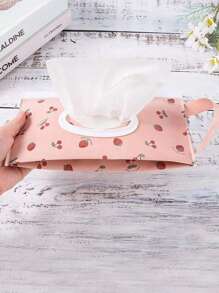 1 件湿巾容器、便携式湿巾分配器、可重复使用的便携式湿巾袋、旅行湿巾架、翻盖盖、耐用时尚的设计非常适合户外使用浴室整理家庭和户外旅行必备品 - 彩色 - 查看 2