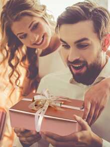 Matte Rose Gold Wrapping Paper, Solid Color Wrapping Paper, Gift Wrapping Paper, Perfect For Weddings, Valentine's Day, Birthdays, DIY Bouquets, Christmas, Christmas & Valentine's Day - Rose Gold - View 4