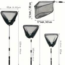 1pc Telescoping Fishing Net - Portable And Extendable Fishing Net, Fishing Accessory - Multicolor - View 8