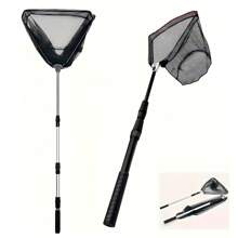 1pc Telescoping Fishing Net - Portable And Extendable Fishing Net, Fishing Accessory - Multicolor - View 1