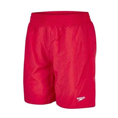 Speedo Mens Essential 16 Swim Shorts (Red)