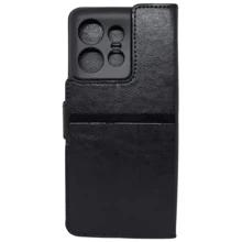 Wallet Case Compatible With Moto Edge 50 Pro 5G - 黑色 - 查看 4