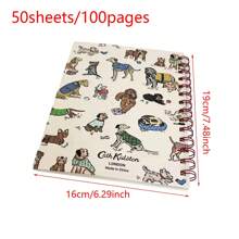 1pc Cute Dog Spiral Notebook With High-End Appearance, Unique & Practical A5 Detachable Note Pad,School Supplies,Back To School
