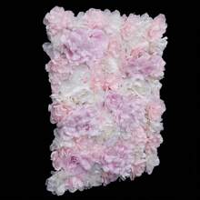 HOHOBLA LOYALHEARTDY-BTG 12 Pieces Artificial Flower Wall Artificial Flowers Panel For Garden Wedding Christmas Decor Artificial Plants Artificial Rose Wall 60 X 40cm[Best Gift For Family&Friends] Party Favors Room Decor Bride - Mauve Purple - View 11