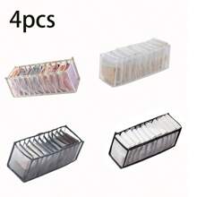 1pc/3pcs/4pcs/5pcs 11-Compartment Simple Mesh Underwear Socks Clothes Organizer Box, Suitable For Home Closetpencil Case Room Decor Decor Home Decor Kitchen Wall Decor Bedroom Decor School Supplies School Decor Decorations Decor Festival Decor Room Decor Home Decor Decor Bedroom Decorbedroom,Organizer,Organiser,Home Storage,White T Shirt Women,Black Pants Women,Ladies Winter Clothes,Dress,Winter Clothes For Ladies,Elegant Woman Dresses,White Shirt For Ladies,Long Sleeve,White Jumpsuit For Women,Spring Dresses For Women,Spring Outfits For Women,Spring,Spring Clothes,Minimalist,Summer Tops