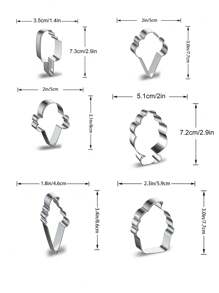 1 Stück Ausstechform aus Edelstahl in Eiscremeform, zum Verzieren von Kuchen, Sommer