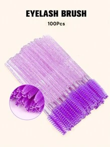 Pincel Descartável Transparente Preto para Alongamento de Cílios, Pincel de Maquiagem para Cílios, Pincel Cosmético para Cílios, 20/50/100/200/300/400/450 peças