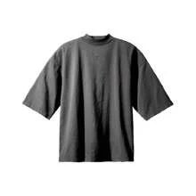 Yeezy Gap Engineered By  Logo 3/4 Sleeve Tee - Dark Grey - Dark Grey - View 1