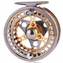 SOUGAYILANG 1pc 7/8 WT Fly Fishing Reel - Gold - View 2
