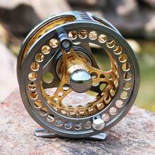 SOUGAYILANG 1pc 7/8 WT Fly Fishing Reel - Gold - View 9