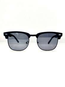 CLUBMASTER Style Men's/Women's - Black - View 3