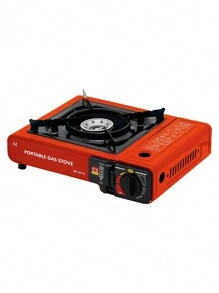 Mini Camping Butane Gas Stove, Portable Cassette Stove - High Power Rotary Switches Flameout Protection - For Picnic BBQ Kitchen Hiking - Multicolor - View 9