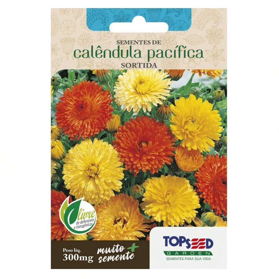 Pacific Calendula Seeds (Assorted) TOPSEED - 杏色 - 查看 1
