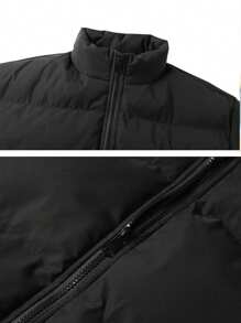 Cappotto imbottito spesso unisex alla moda e caldo