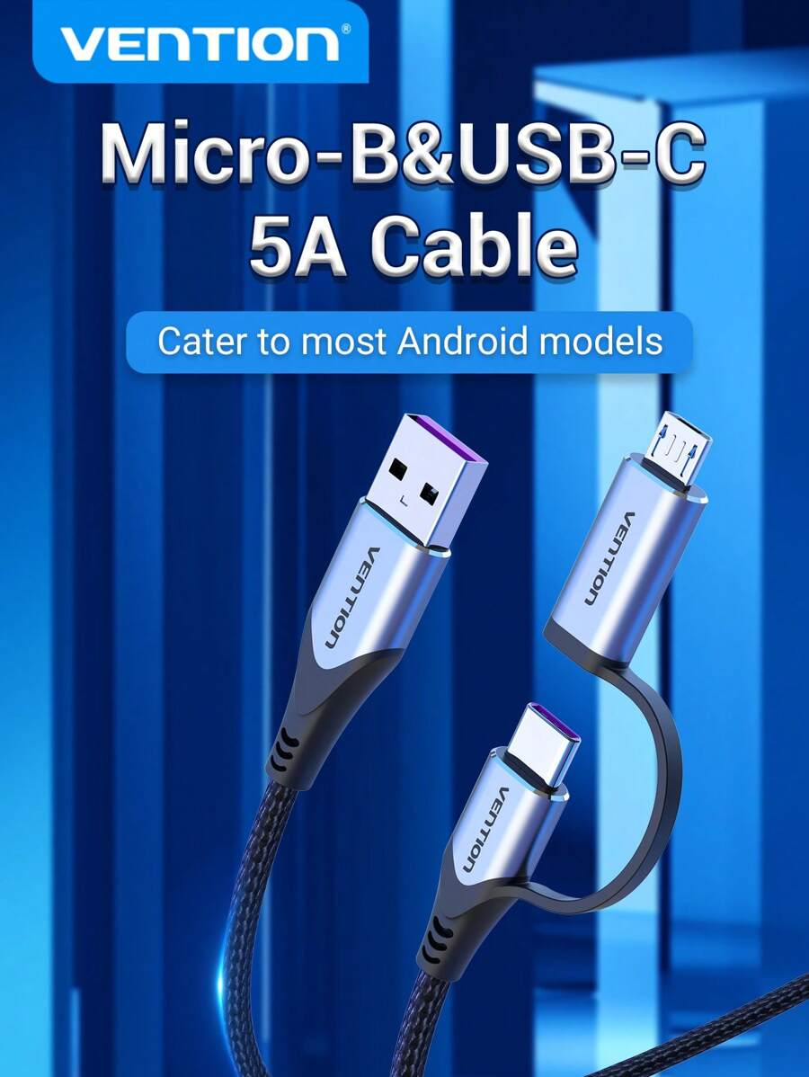 Cavo OTG Innov8 Da USB Type C Maschio A Mini B Maschio - Convertitore Dati 25cm O 1m