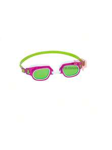 Children's Swimming Goggles UV Protection Adjustable Resistant Colorful Child Swimming Pool Beach Summer - 藍色的 - 查看 9