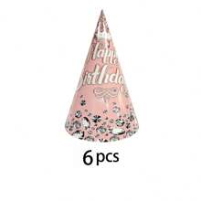 6/10pcs Party Photo Prop Caps, Birthday Party Hats, Party Supplies, Party Decoration, Fun Party, Happy Birthday