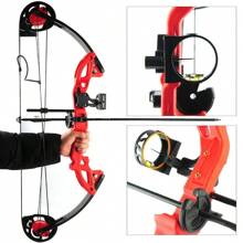 Red Compound Bow And Archery Arrows Sets - Right Hand Archery Compound Bows 15-29 Lbs Draw Weight Adjustable For Youth And Beginners,Hunting Bow Kit For Beginner - 1 - View 7