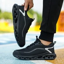 Men's Work Shoes, Lightweight Sole, Comfortable, Steel Toe Cap, Slip-Resistant, Anti-Puncture, Protective Footwear - Grey - View 6