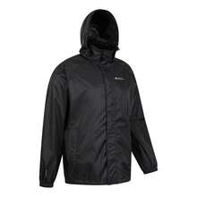 Mountain Warehouse Mens Pakka II Waterproof Jacket (Black) - 黑色 - 查看 3