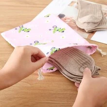 Cute Travel Drawstring Storage Bags, Pouches, Dust-Proof Clothes Organizer Bags For Fall Home Decor For Travel Storage Bag,Makeup Bag,Cosmetic Bag,Vacation Organizer,Large Capacity Makeup Organizer Makeup Case, For Lipstick, Brush, Skincare, Mobile Phone, Coin, Small Items, For Home,Gift,Vacation And Festival Halloween Christmas Multifunctional Use - Multicolor - View 6